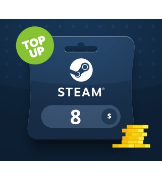 Steam USD 8 Top Up CIS Steam Key 